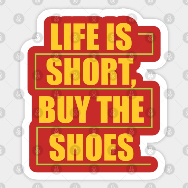 life is short Sticker by Qasim